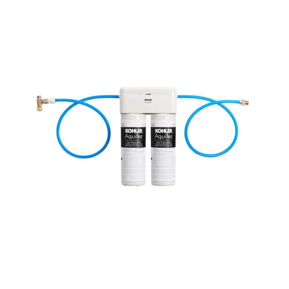 Aquifer® Double-cartridge water filtration system