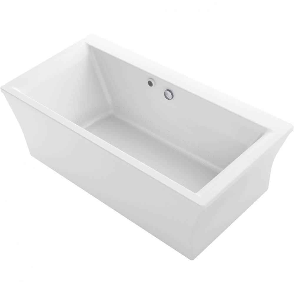 Stargaze® 60'' x 34'' freestanding bath with Bask® heated surface an