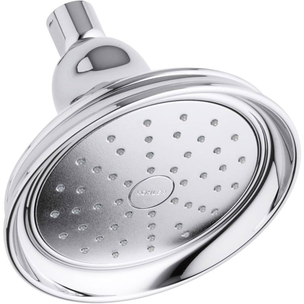 Bancroft® 1.75 gpm single-function showerhead with Katalyst(R) air-induction technology