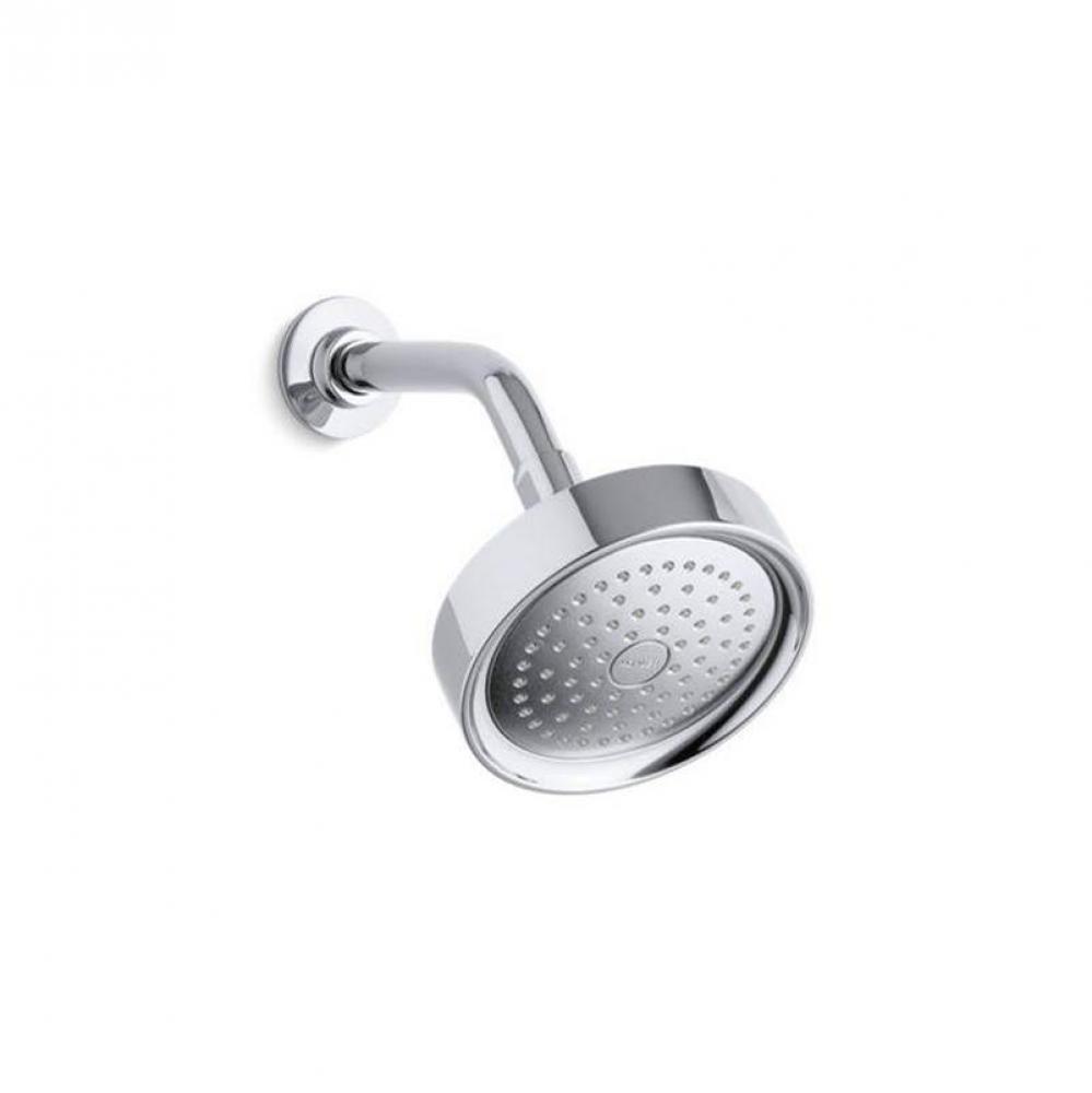 Purist® 2.5 gpm single-function wall-mount showerhead with Katalyst® air-induction techn