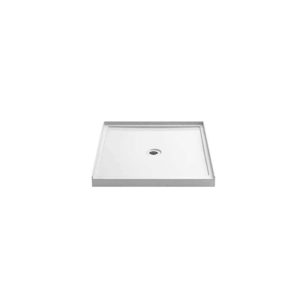 Rely® 36'' x 42'' single-threshold shower base with center drain