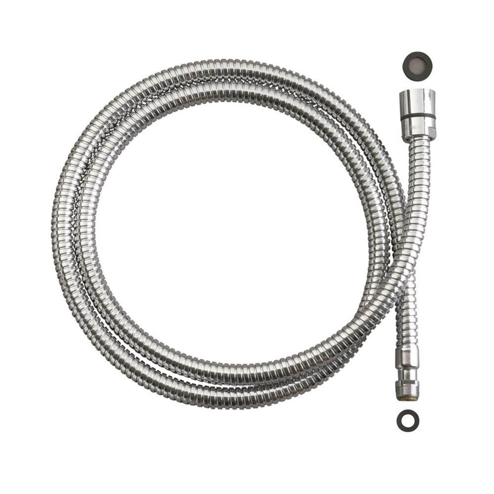 Polished Chrome Hose Kit