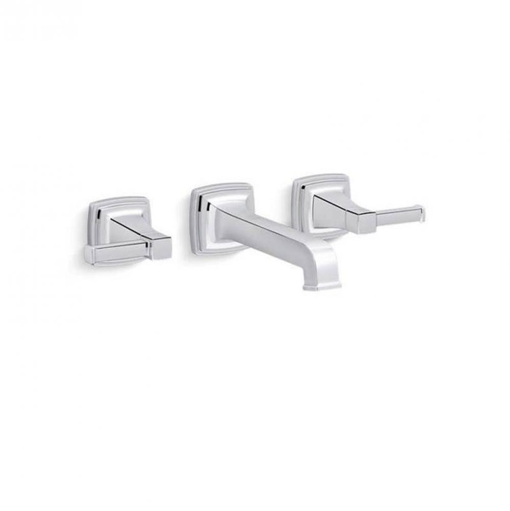 Riff® Wall-mount bathroom sink faucet trim, 1.2 gpm