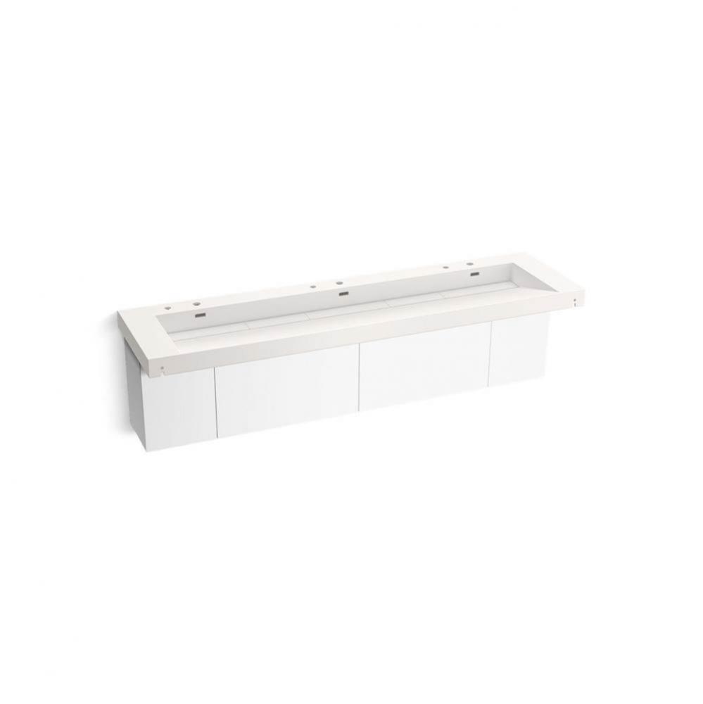 Constellation™ 90'' wall-mount trough lavatory system