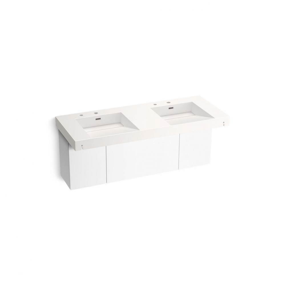 Constellation™ 60'' wall-mount basin lavatory system