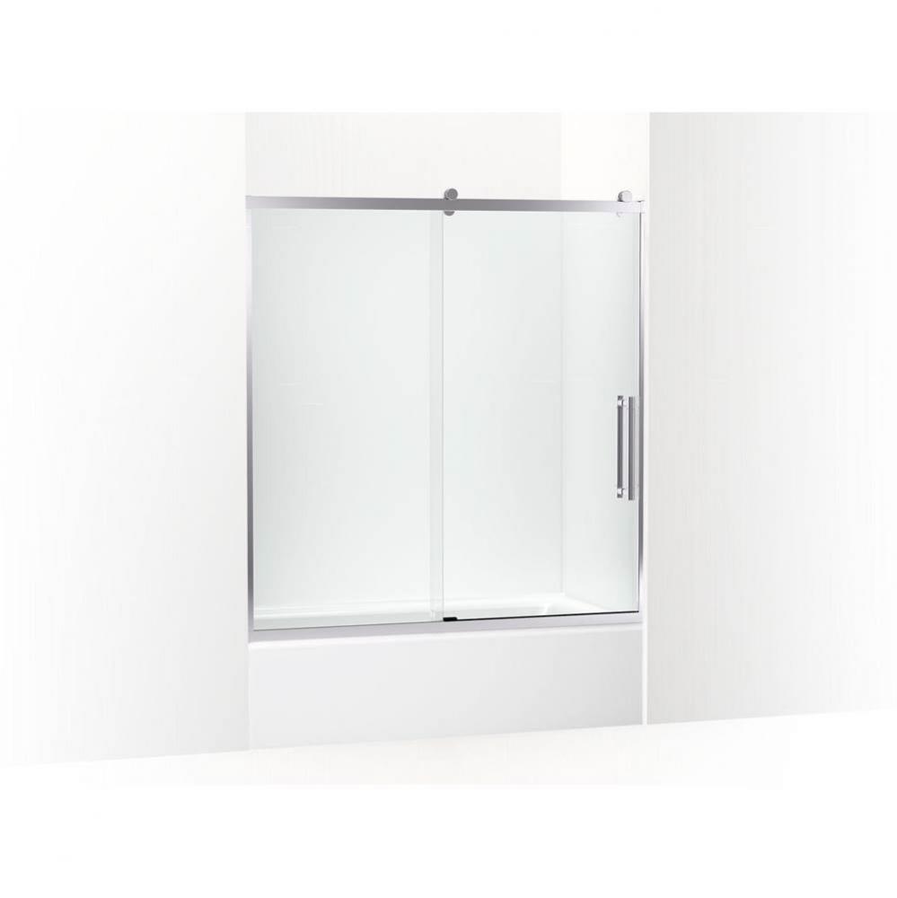 Premise™ 61-3/4'' H Sliding Bath Door With 5/16''-Thick Glass