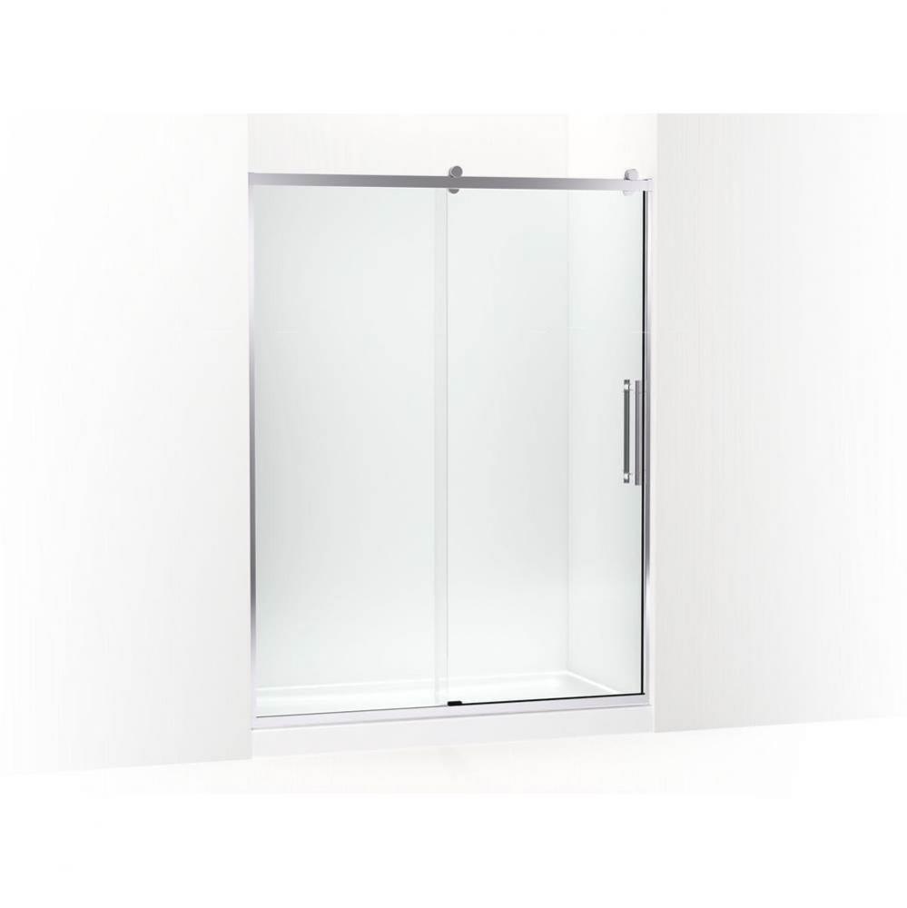 Premise™ 76'' H Sliding Shower Door With 5/16''-Thick Glass