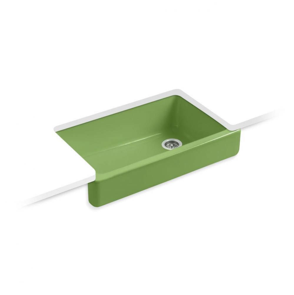 Whitehaven® 35-1/2'' undermount single-bowl farmhouse kitchen sink