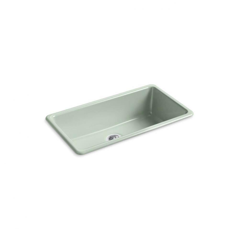 Iron/Tones® 33'' top-/undermount single-bowl kitchen sink