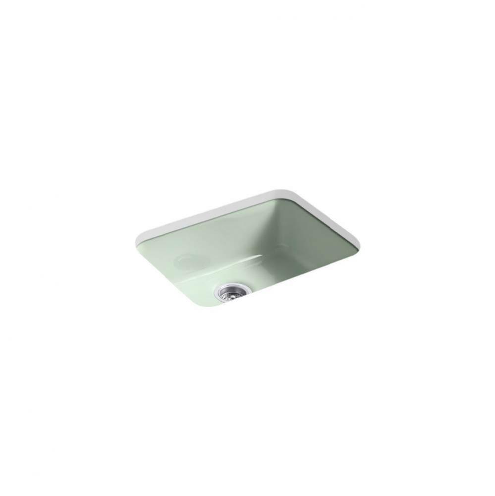 Iron/Tones® 24-1/4'' top-/undermount single-bowl bar sink