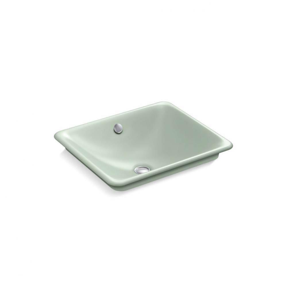 Iron Plains® 18-1/2'' rectangular vessel bathroom sink