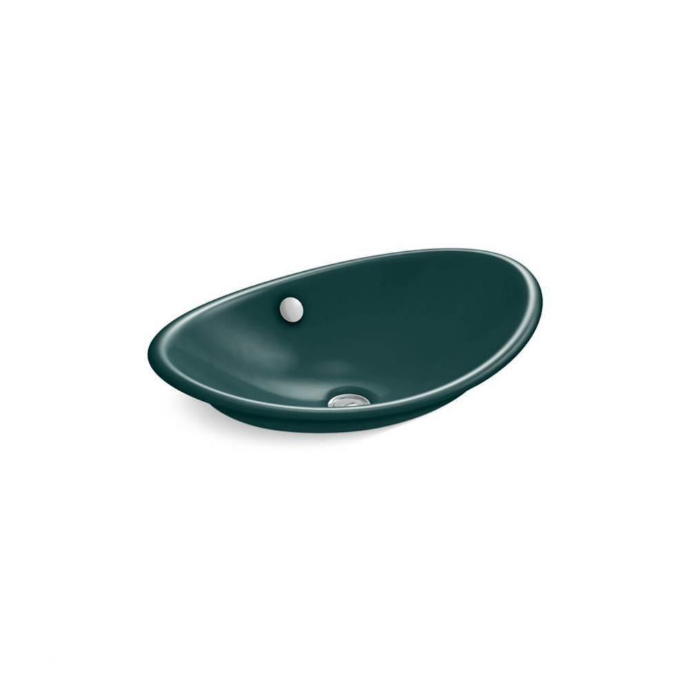 Iron Plains® 20-3/4'' oval vessel bathroom sink