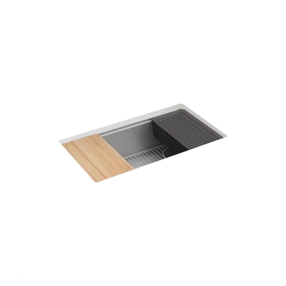 Billings™ 32-1/2'' undermount single-bowl workstation kitchen sink