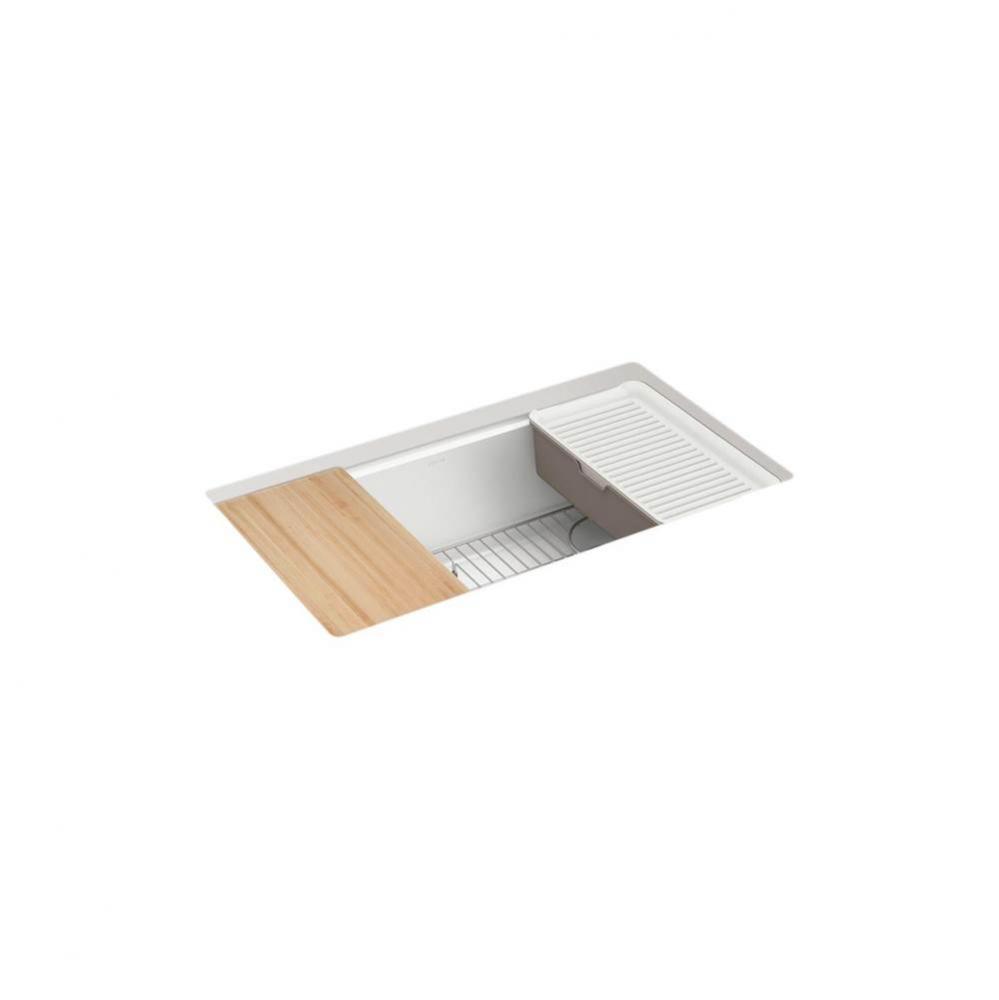 Billings™ 32-1/2'' undermount single-bowl workstation kitchen sink