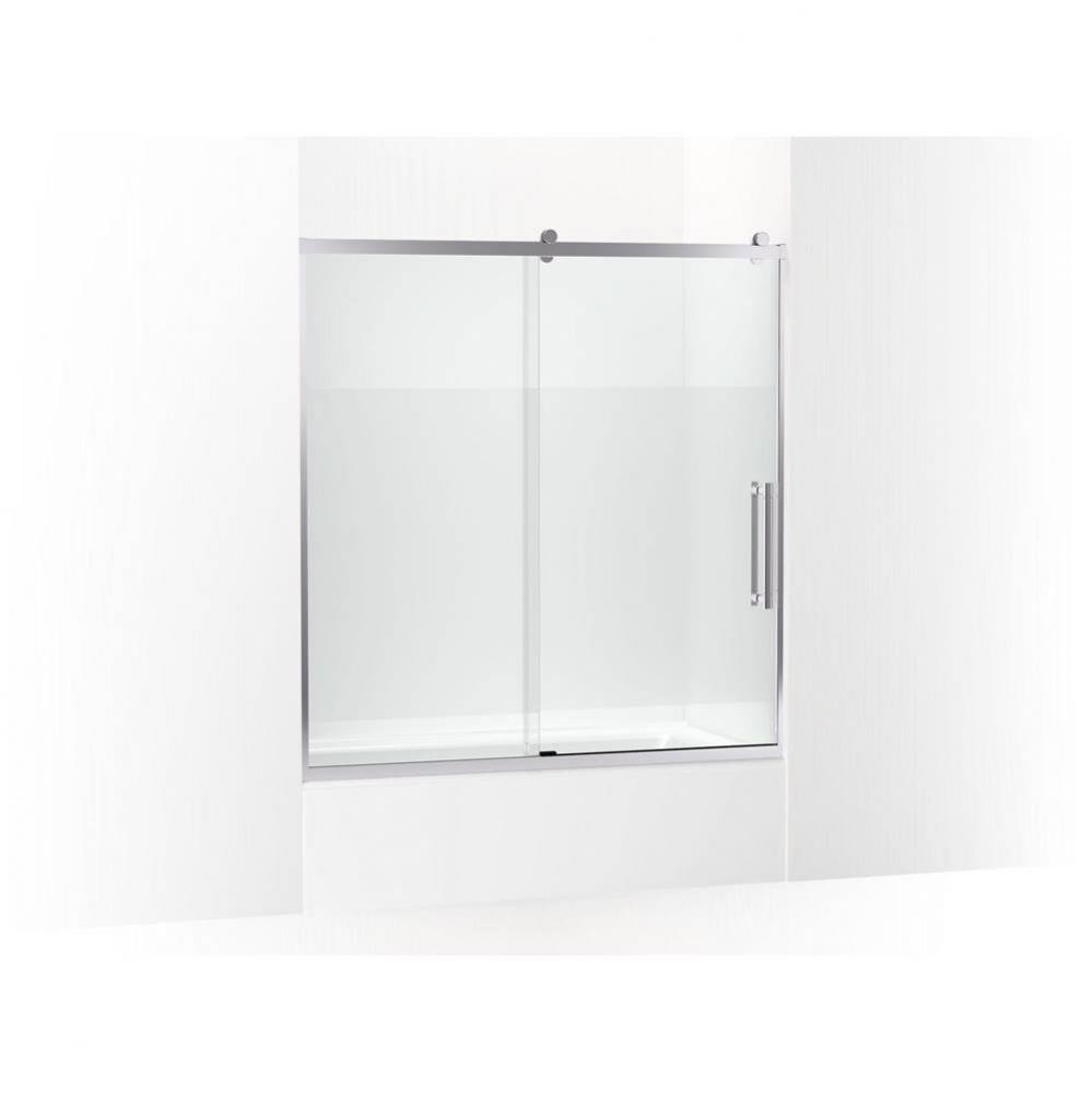 Premise™ 61-3/4'' H Sliding Bath Door With 5/16''-Thick Glass