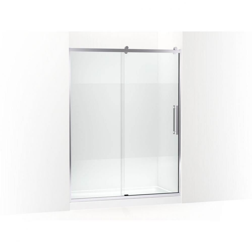 Premise™ 76'' H Sliding Shower Door With 5/16''-Thick Glass