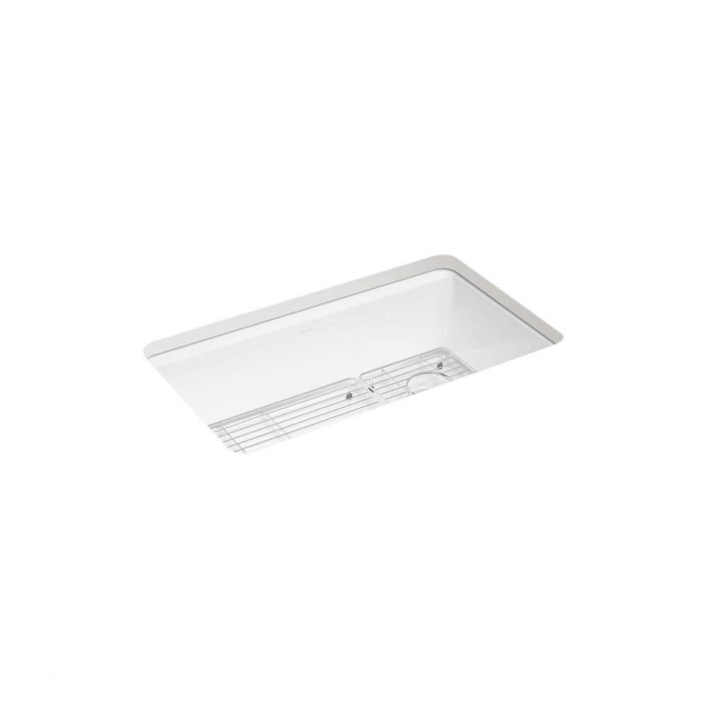 Riverby® 33'' undermount single-bowl kitchen sink