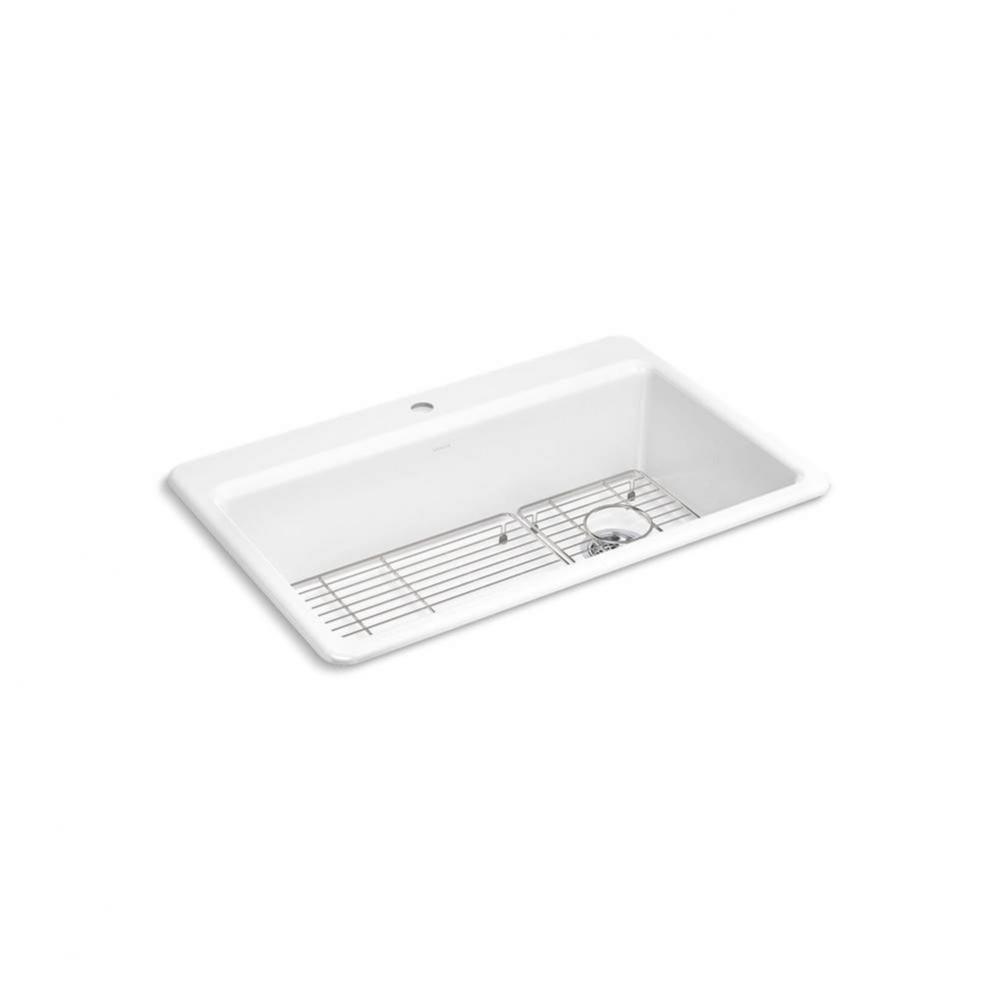 Riverby® 33'' top-mount single-bowl kitchen sink