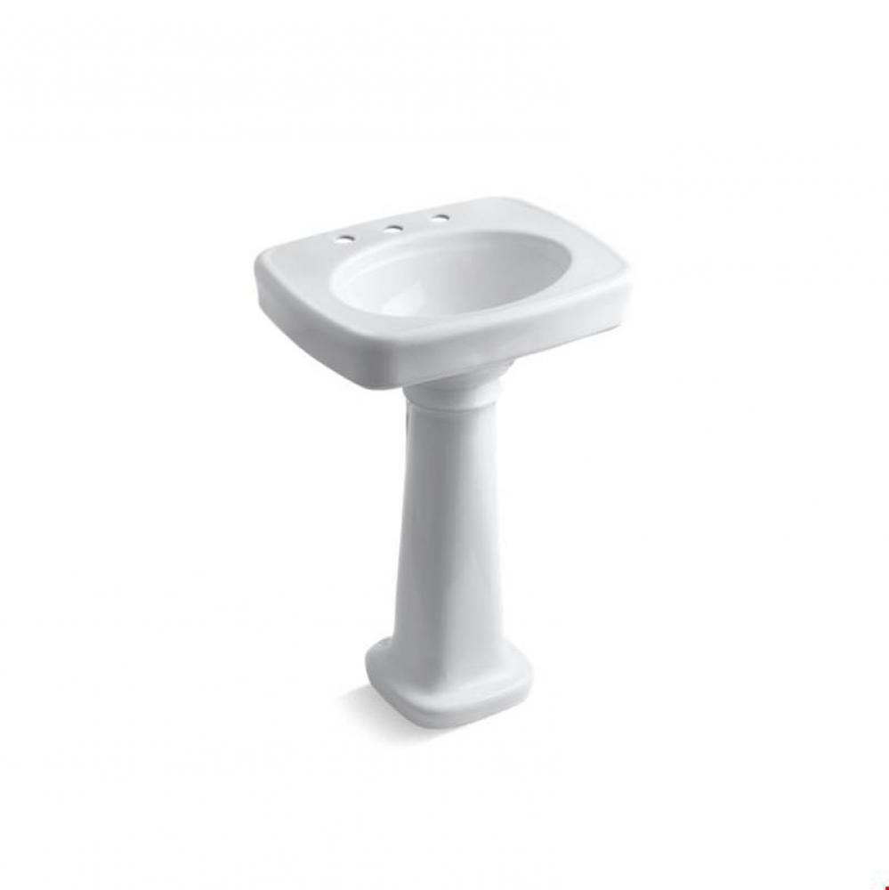 Bancroft® 24 Pedestal Lav, 8 Center