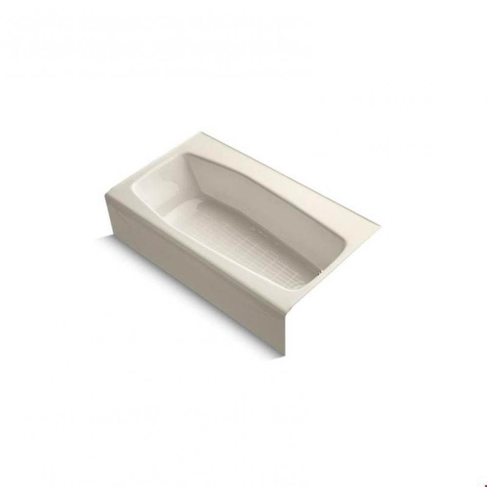 Villager® 60'' x 34-1/4'' alcove bath with right-hand drain