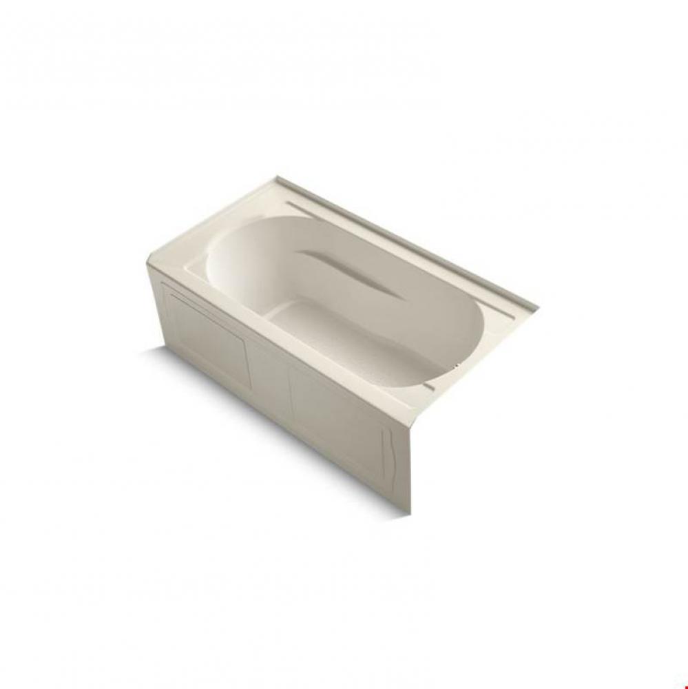 Devonshire® 60'' x 32'' alcove bath with integral apron, integral flange