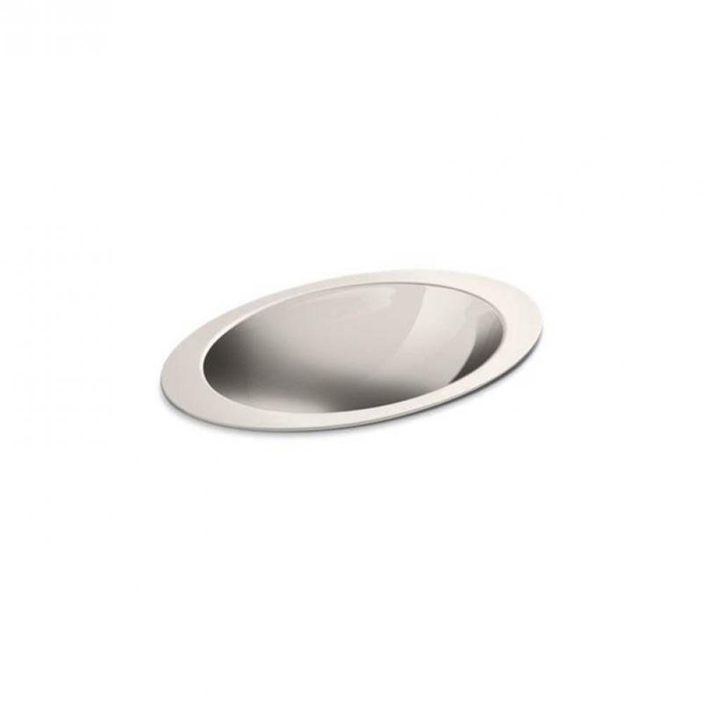 Rhythm® 23-1/4'' oval drop-in bathroom sink, no overflow