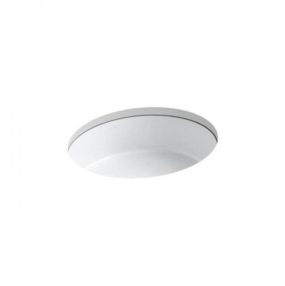 Verticyl® 19-1/4'' oval undermount bathroom sink