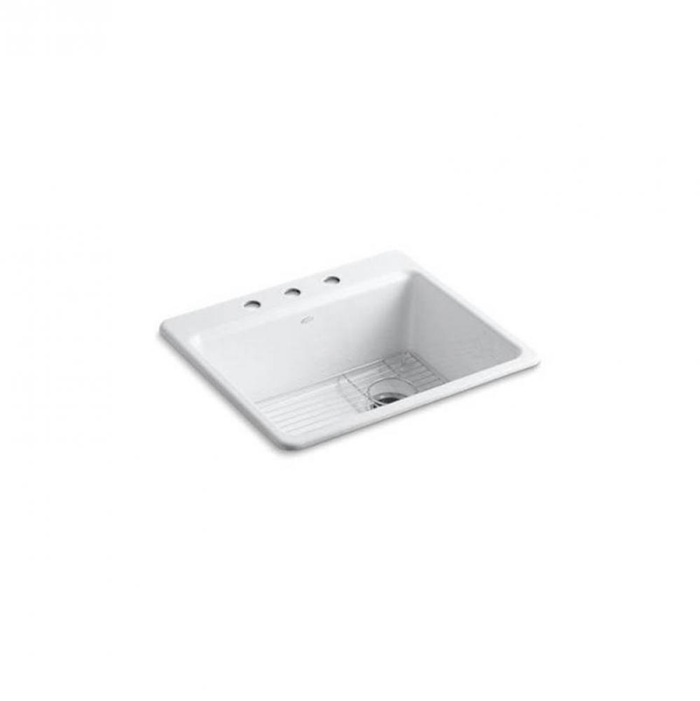 Riverby® 25'' top-mount single-bowl kitchen sink