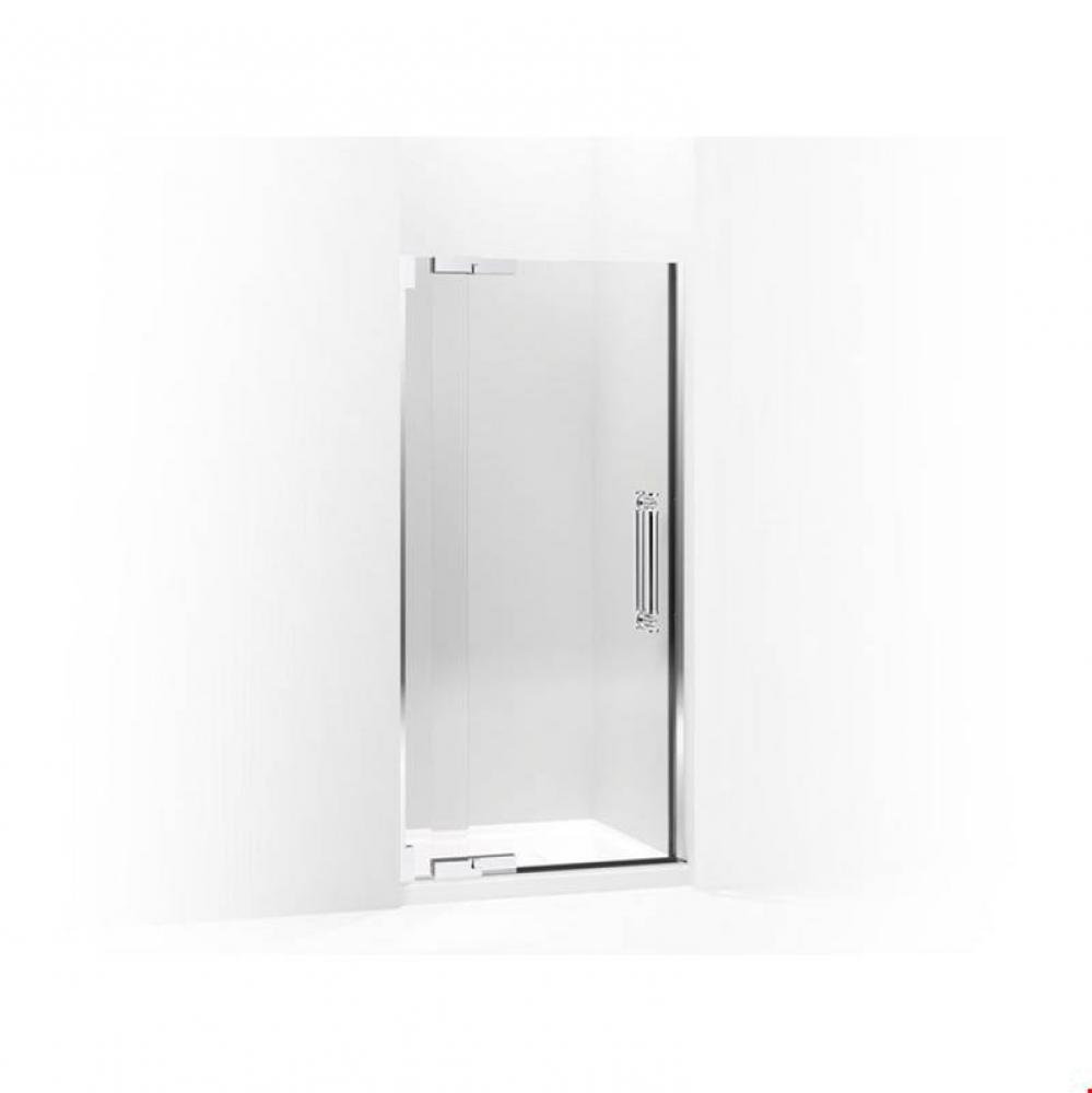 Pinstripe® Pivot shower door, 72-1/4'' H x 33-1/4 - 35-3/4'' W, with 1/2&