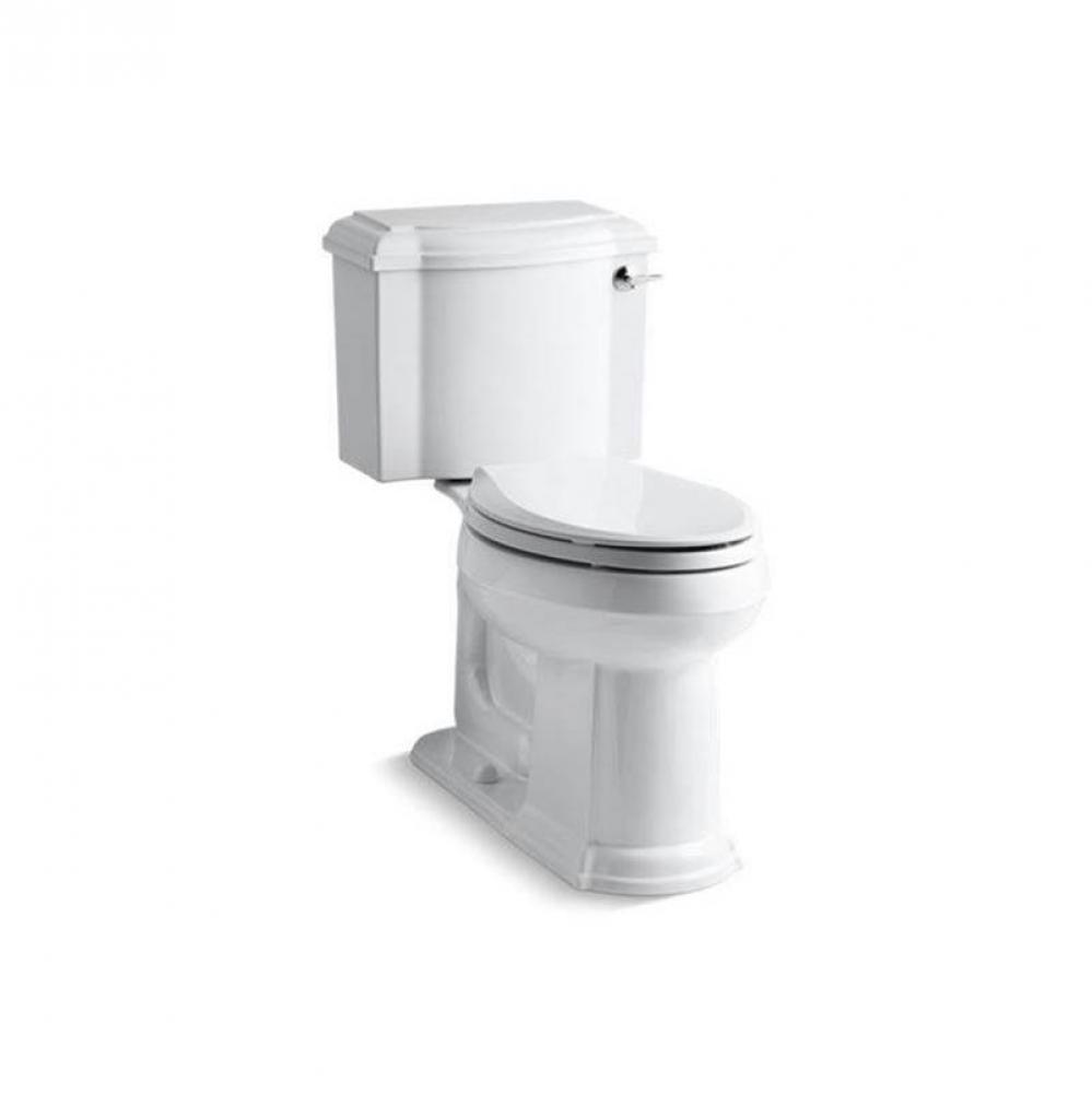 Devonshire® Two-piece elongated toilet, 1.28 gpf