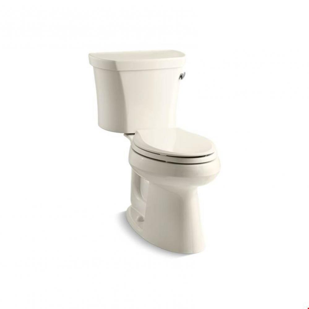 Highline® Comfort Height® Two-piece elongated 1.28 gpf chair height toilet with right-ha