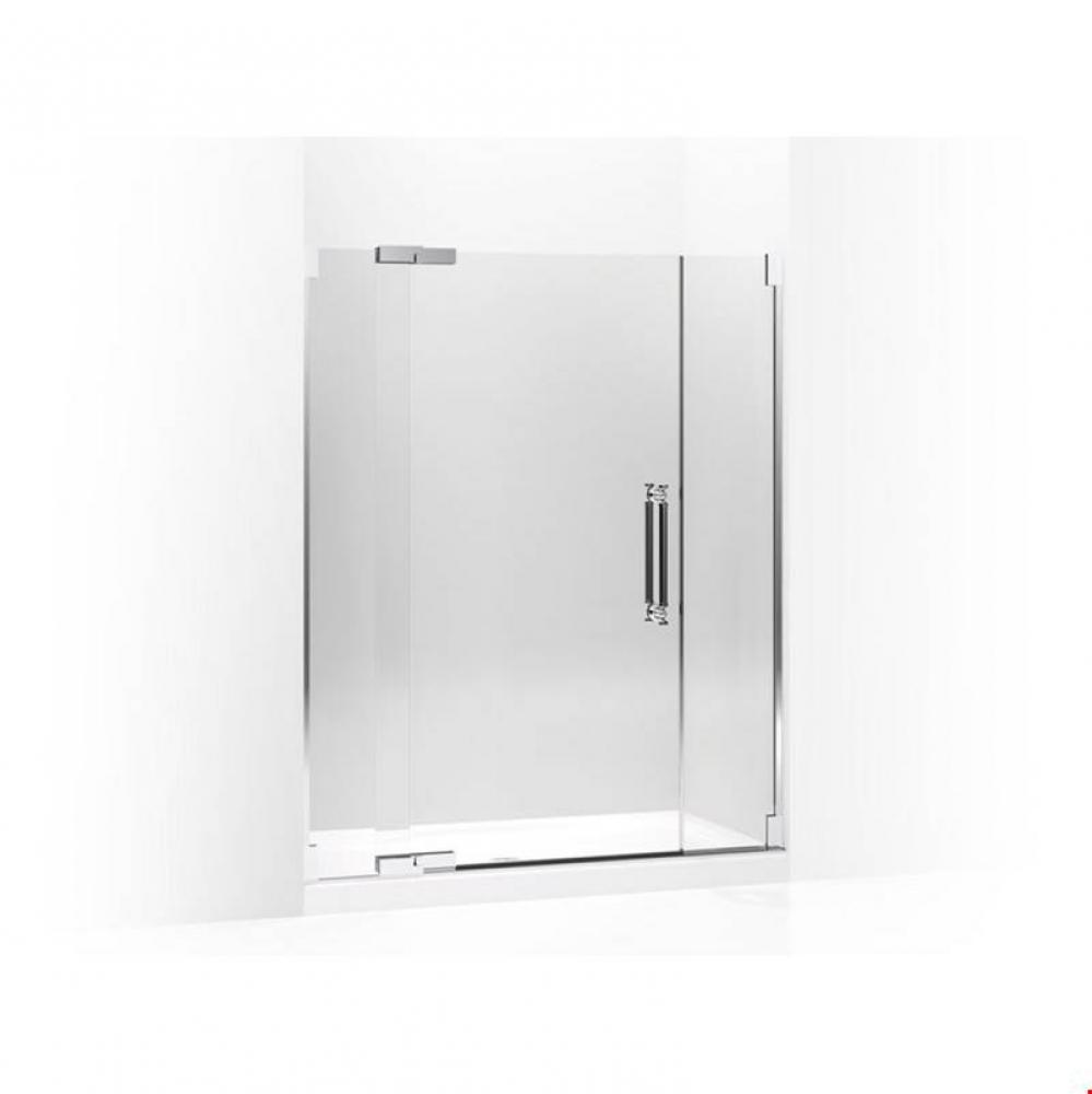 Pinstripe® Pivot shower door, 72-1/4'' H x 57-1/4 - 59-3/4'' W, with 1/2&