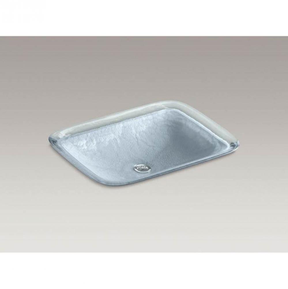 Inia® 20-3/4'' rectangular drop-in bathroom sink, no overflow