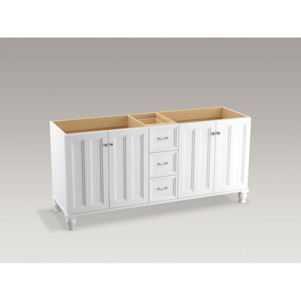 Damask™ Vanity, 72 4 Door 4 Dwr Legs