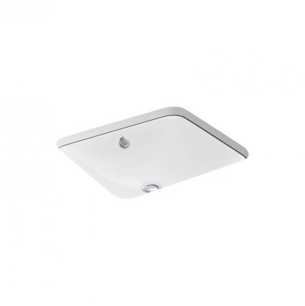 Iron Plains® 18-1/2'' rectangular drop-in/undermount bathroom sink