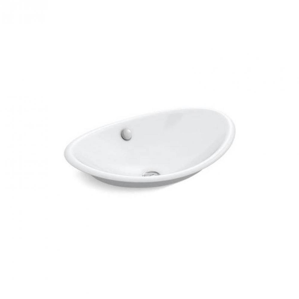 Iron Plains® 20-3/4'' oval vessel bathroom sink