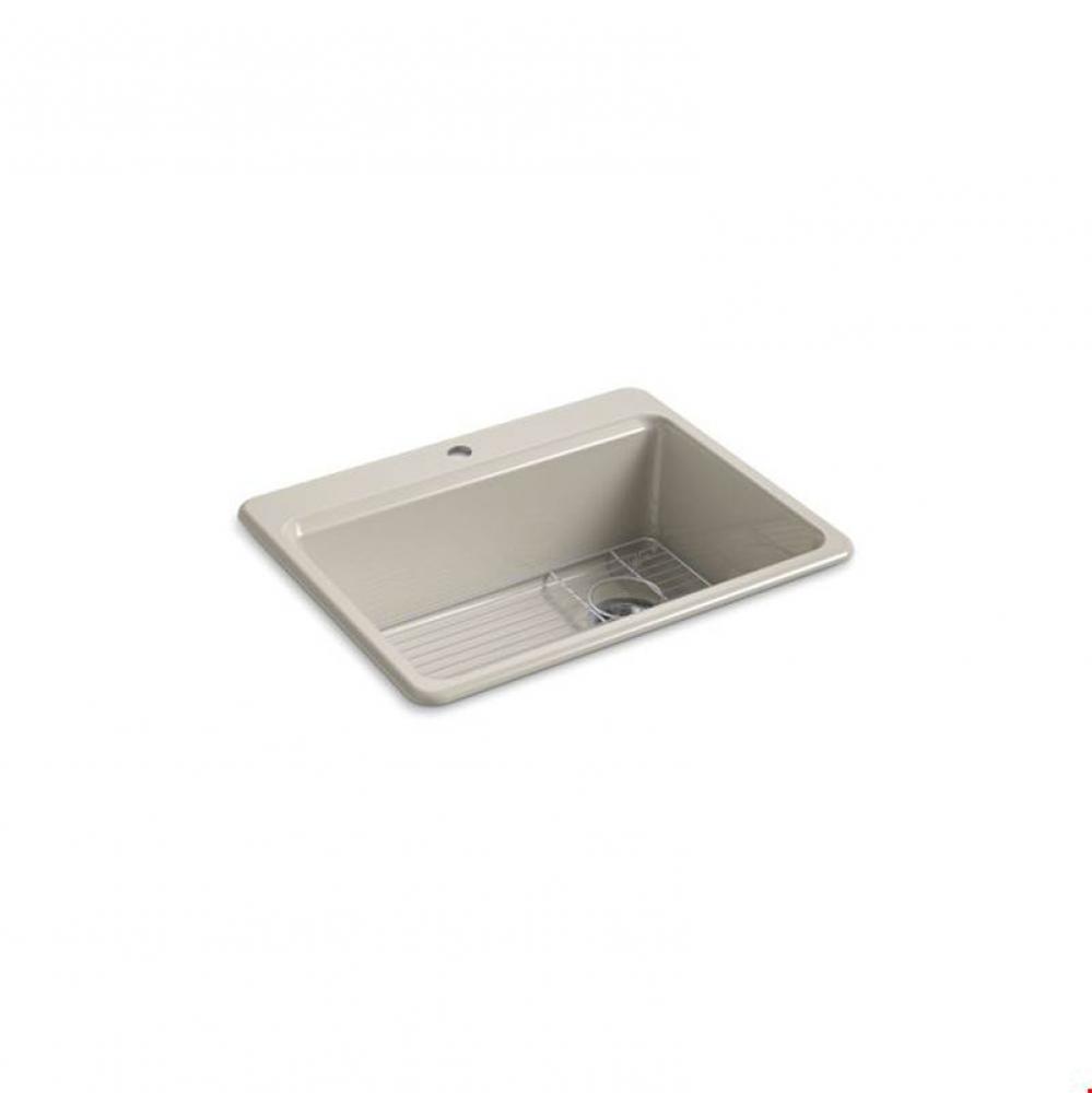 Riverby® 27'' x 22'' x 9-5/8'' top-mount single-bowl kitchen si