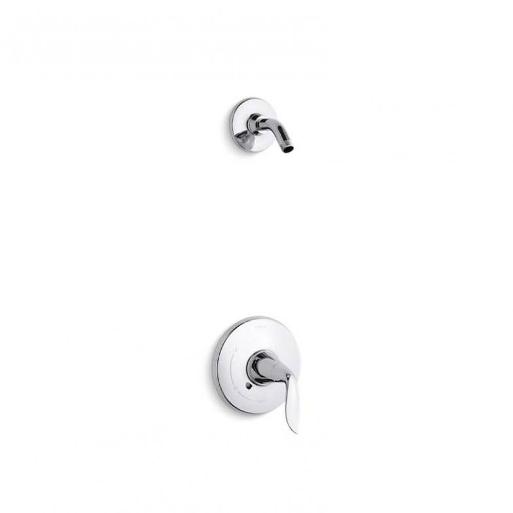 Refinia® Rite-Temp(R) shower valve trim with lever handle, less showerhead