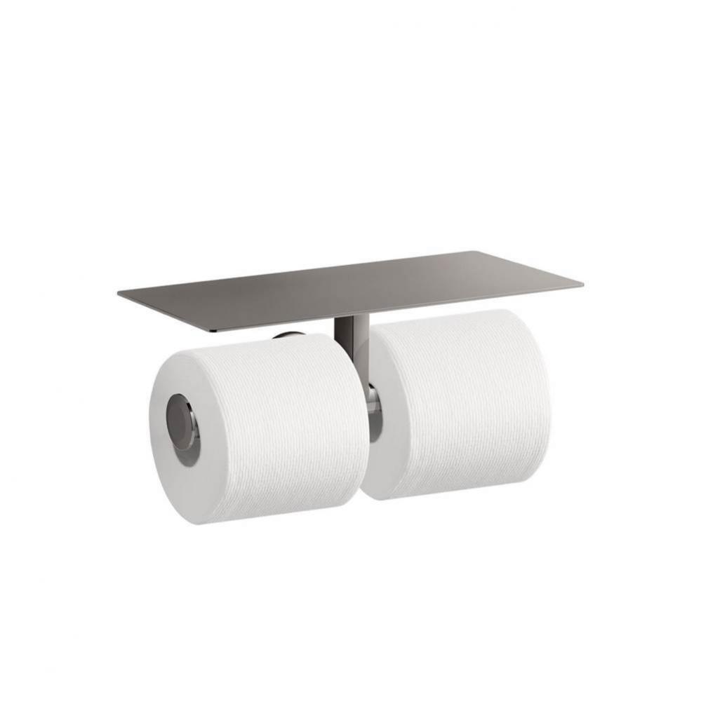 Components® Covered Double Toilet Paper Holder