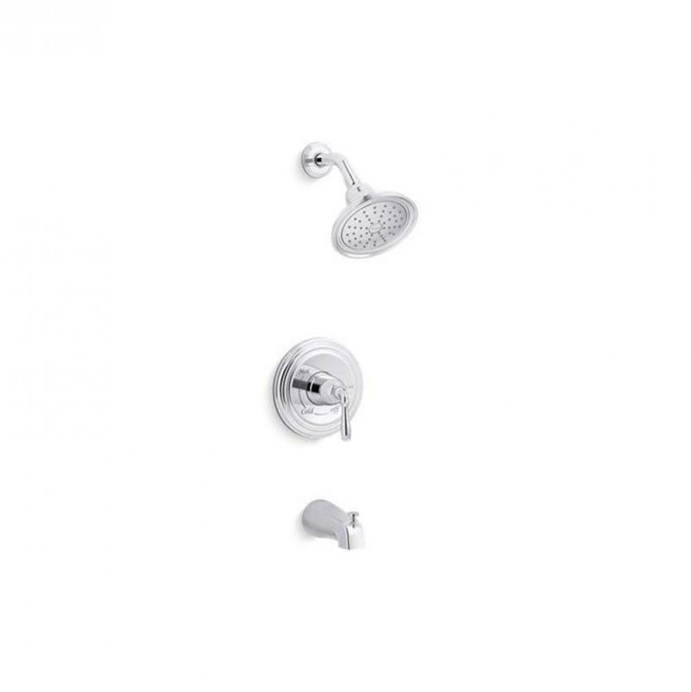 Devonshire® Rite-Temp® bath and shower trim kit, 1.75 gpm, slip-fit spout