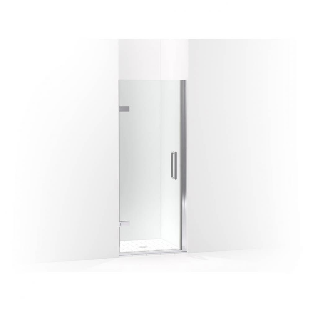 Composed® Frameless pivot shower door, 71-5/8'' H x 29-5/8 - 30-3/8'' W,