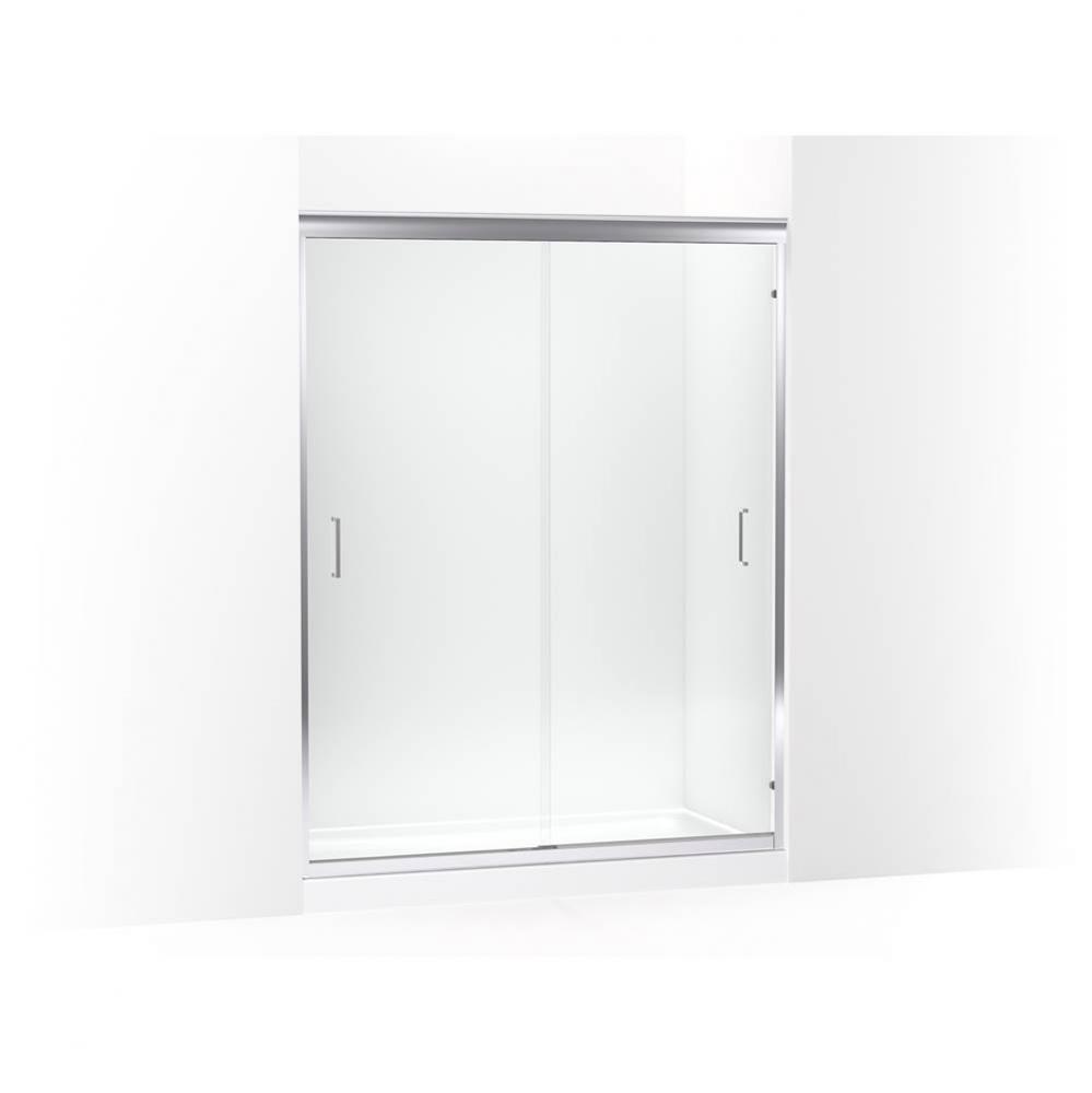 Fluence® 54-5/8'' - 59-5/8'' W x 75-23/32'' H sliding shower do