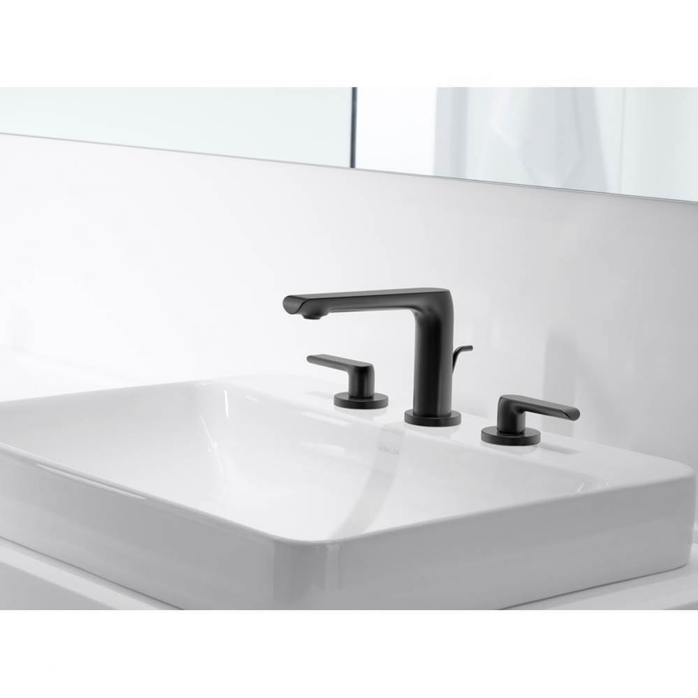 Avid® Widespread bathroom sink faucet