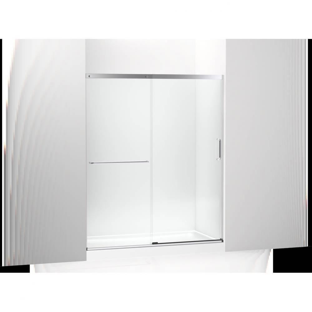 Elate® Sliding shower door, 70-1/2'' H x 56-1/4 - 59-5/8'' W, with 1/4&ap