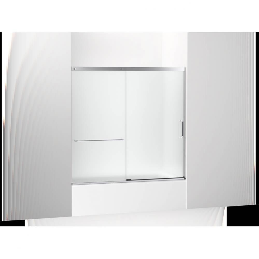 Elate® Sliding bath door, 56-3/4'' H x 56-1/4 - 59-5/8'' W, with 1/4&apos