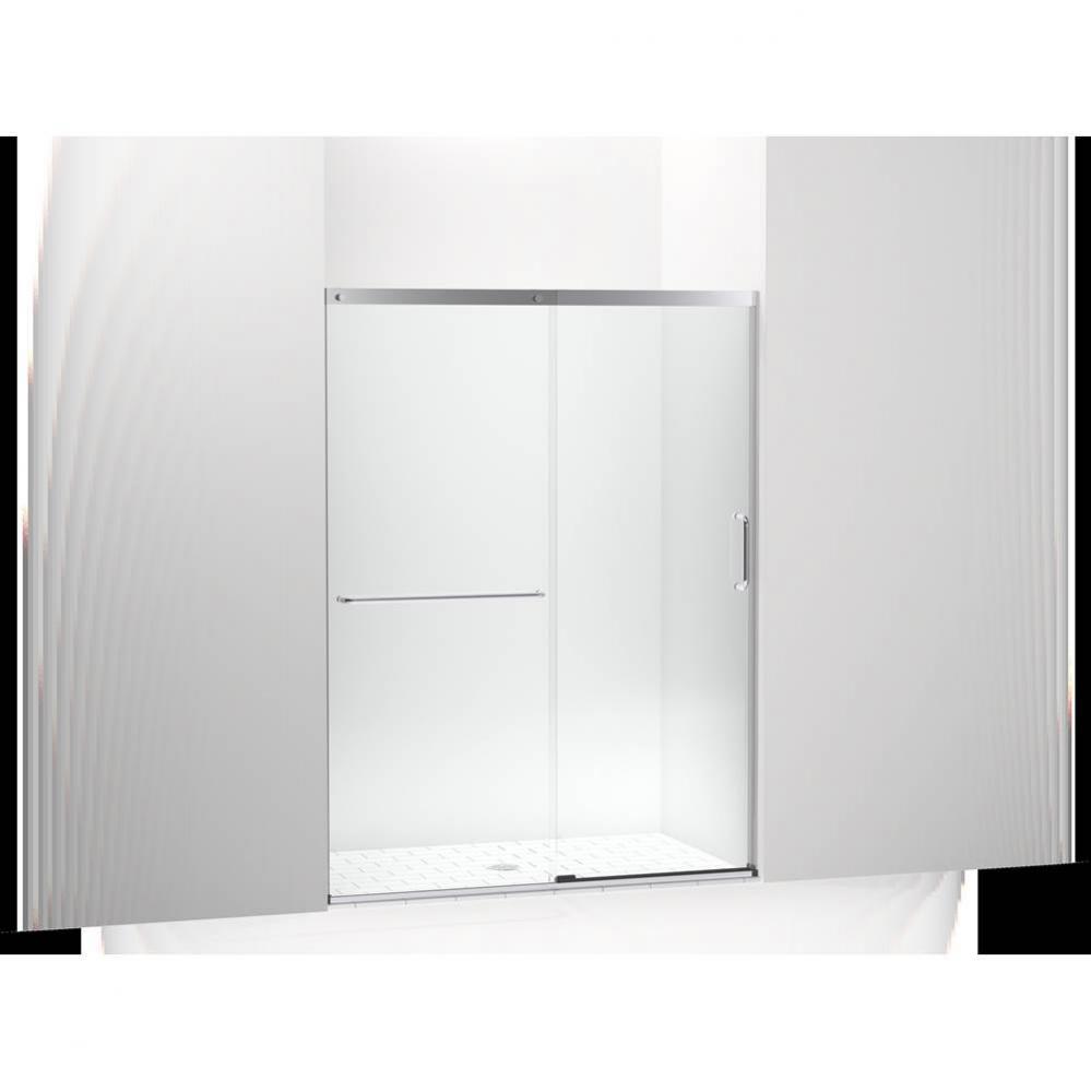 Elate® Sliding shower door, 70-1/2'' H x 50-1/4 - 53-5/8'' W, with 1/4&ap