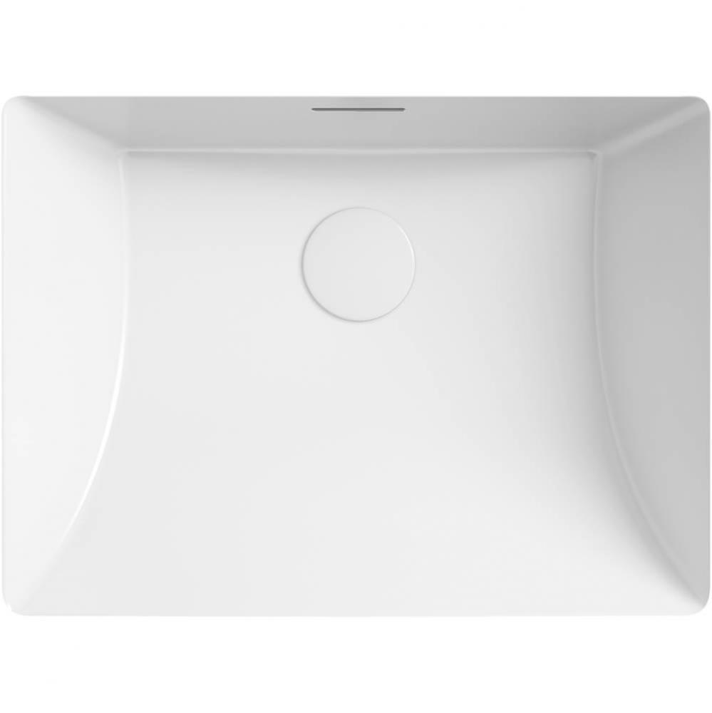 Brazn® 21-1/4'' rectangular undermount bathroom sink