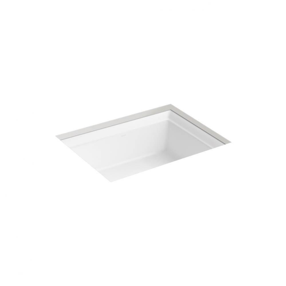 Artifacts™ 21-1/4'' rectangular undermount bathroom sink