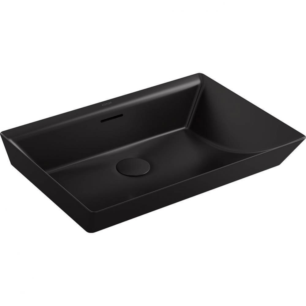 Brazn® 23'' rectangular vessel bathroom sink