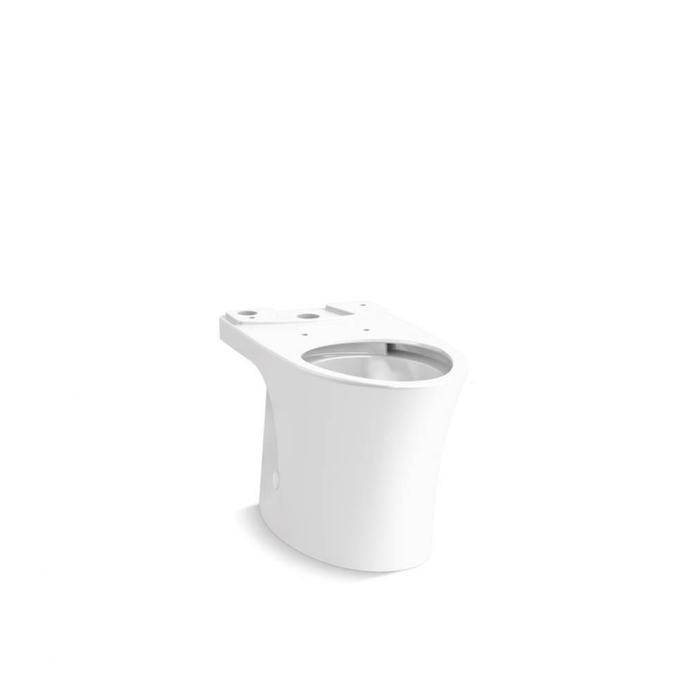 Veil® Elongated toilet bowl with skirted trapway